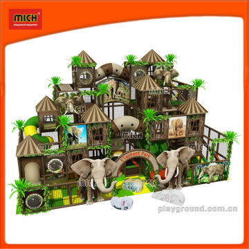 Mich Elefante Tema Indoor Playground suave para Canadá